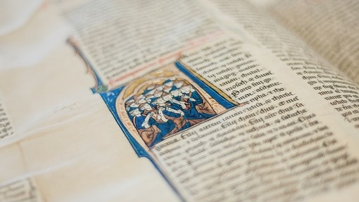 Page from old manuscript